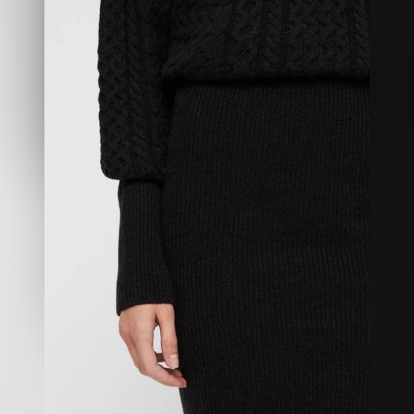 NWOT All Saints Dilone Dress in Cider Black Marl Size XS - Picture 7 of 13